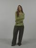 Asula V-Neck Golgi Knit (Olive)