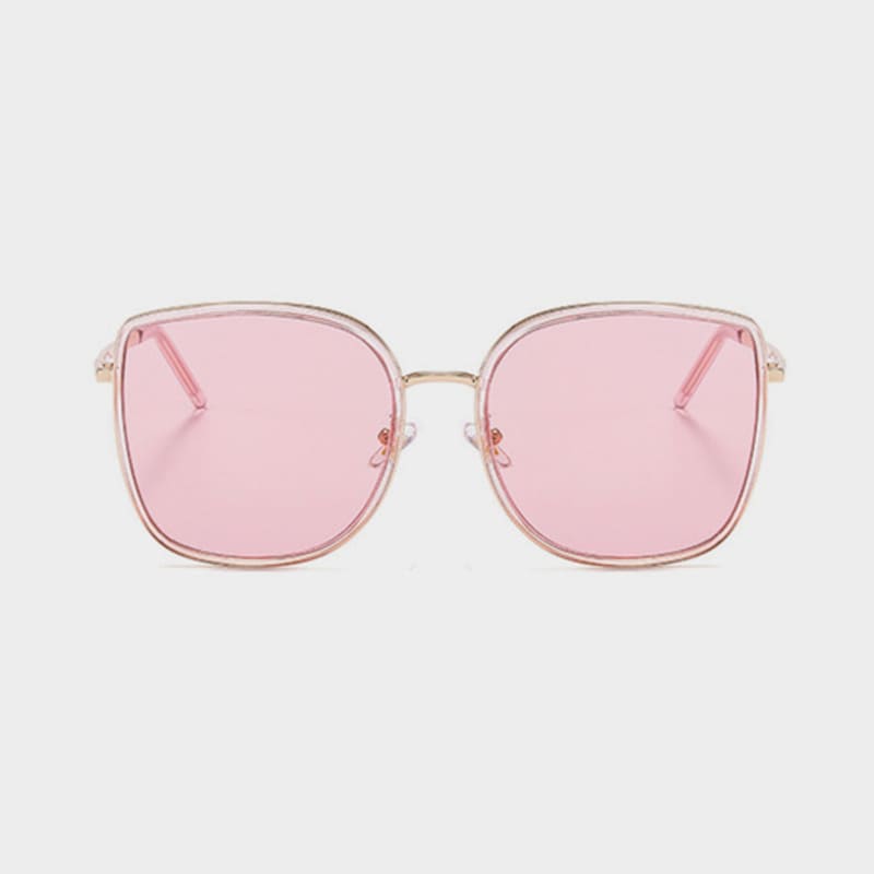 

LOOKING4U Neo Retro 3812SS Overfit Sunglasses PINK pink