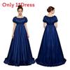 Abito da Ballo Principessa Regency con Strascico per Cosplay e Feste a Tema