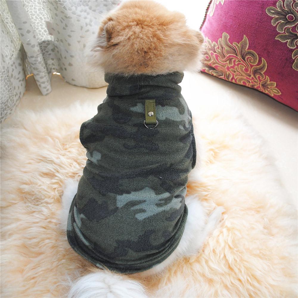  Pet Dog Cat Villus Warm Vest Puppy Doggy Apparel Clothing
