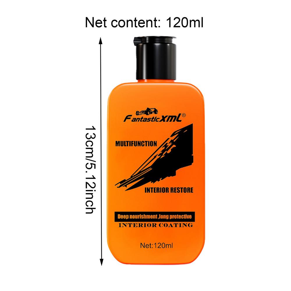 Car Leather Restorer Leather Renovation Dashboard Wax Refurbishment Paste Long Lasting Restore Shine Maintenance Wax