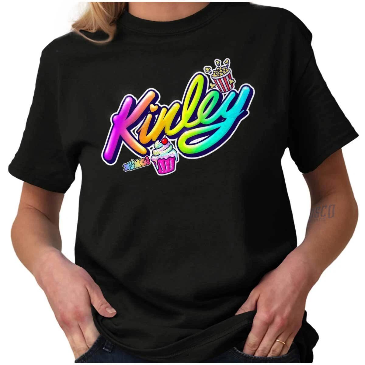 XOMG POP Kinley Sweet and Salty Womens Graphic T Shirt Tees L