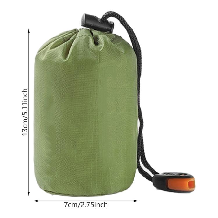 Watertight Emergency Sleeps Bag, Light Weight Survival Bivvy Bag Emergency Rescuing Blanket for Hiking Hunting Camping