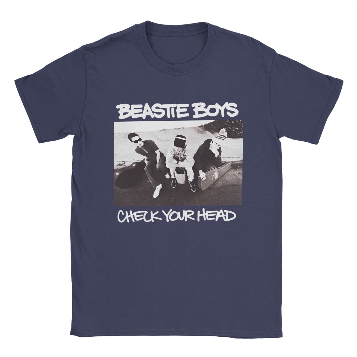 

Men T-Shirts Beastie Boys Leisure Pure Cotton Tees Short Sleeve T Shirt O Neck Clothing 4XL 5XL 6XL 4XL