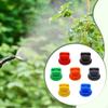 7x Spray Nozzle Tips Parts Wear Resistant 110 Degree Flat Fan Shaped for Garden Irrigation Water