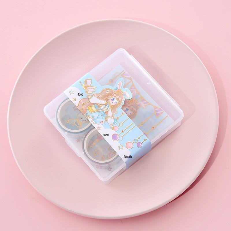 Set di Washi Tape Floreali - 12 Rotoli per Diari Fai-da-te e Decorazione