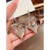 Fashion Peach Heart Fashion Female Online Influencer Personalized Earrings