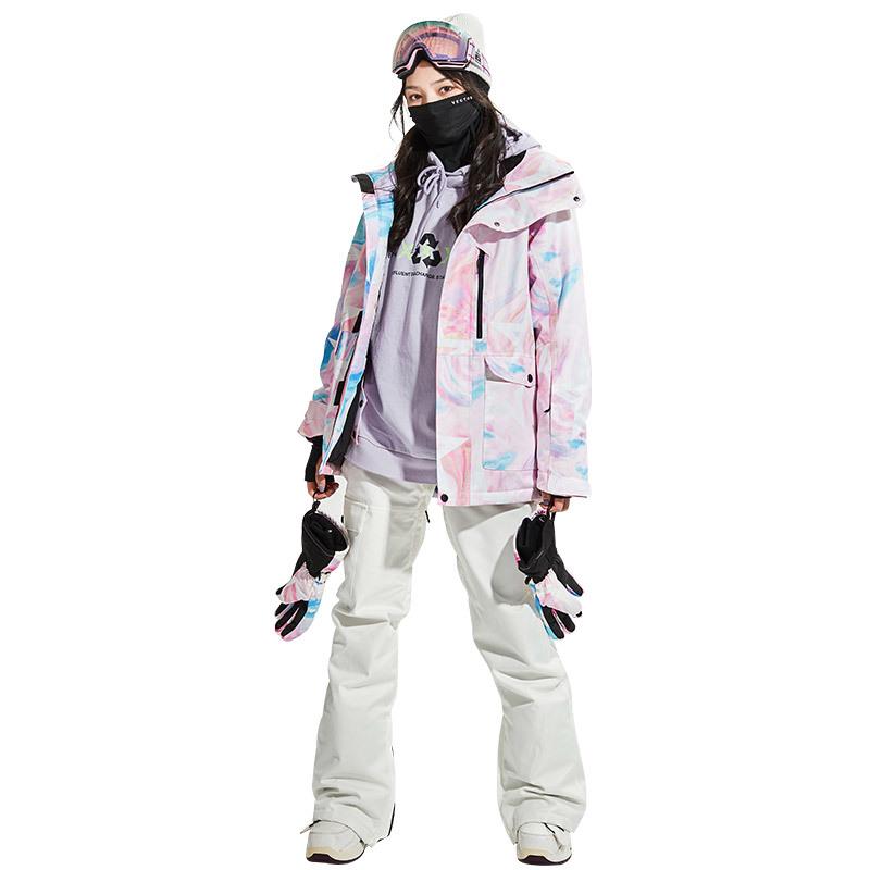 VECTOR Adult Ski Suit: Cold-Proof Winter Windproof Jacket and Pants Set for Men and Women