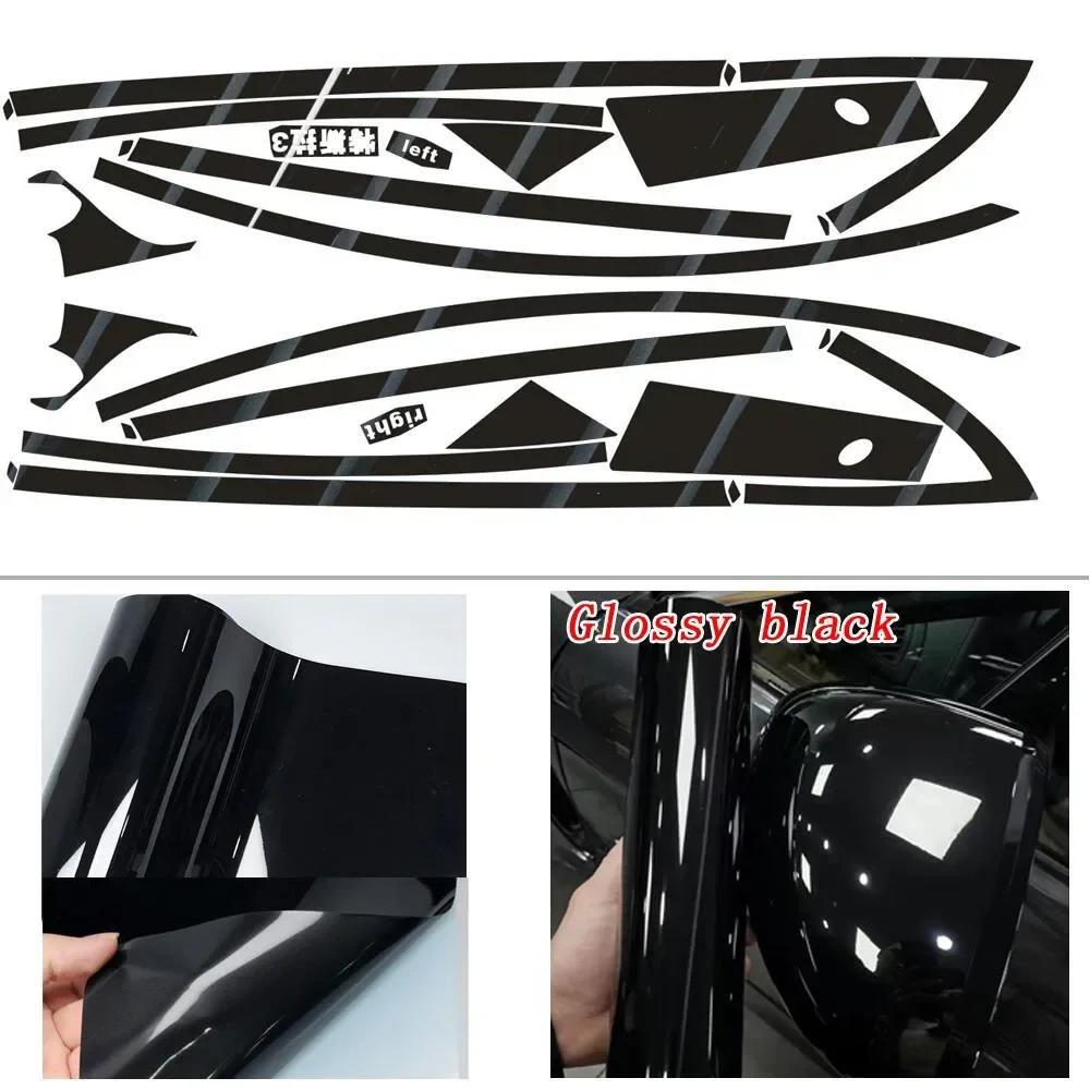 For Tesla Model 3 2017-2022 Sedan Window Chrome Delete Blackout ABC Pillars Glossy Black Stickers
