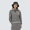 Snow Peak Women S Land Half Zip Semi Crop SweatShirt S24Swfzt51