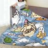 Chiikawa Cute Anime Blanket Quality Soft Warm  Throw Blanket Winter Children Couch Chair Sofa Bed Novelty Bedspread