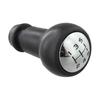 Wide Compatibility 5 Speed Shift Lever Knob Black Chrome Knob