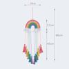 Bohemian Style Rainbow Wall Hanging, Rainbow Fabric Decoration For Home, Room, Classroom, Dorm Or Party, Bohemian Style