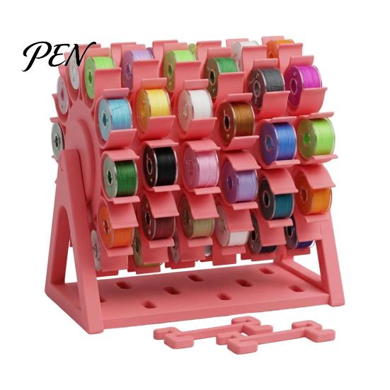 Sewing Room Supplies Rotating Bobbin Thread Organizer, Tangle-free Holder, Ferris Wheel Machine Case Design, Space-saving Gift for Quilting