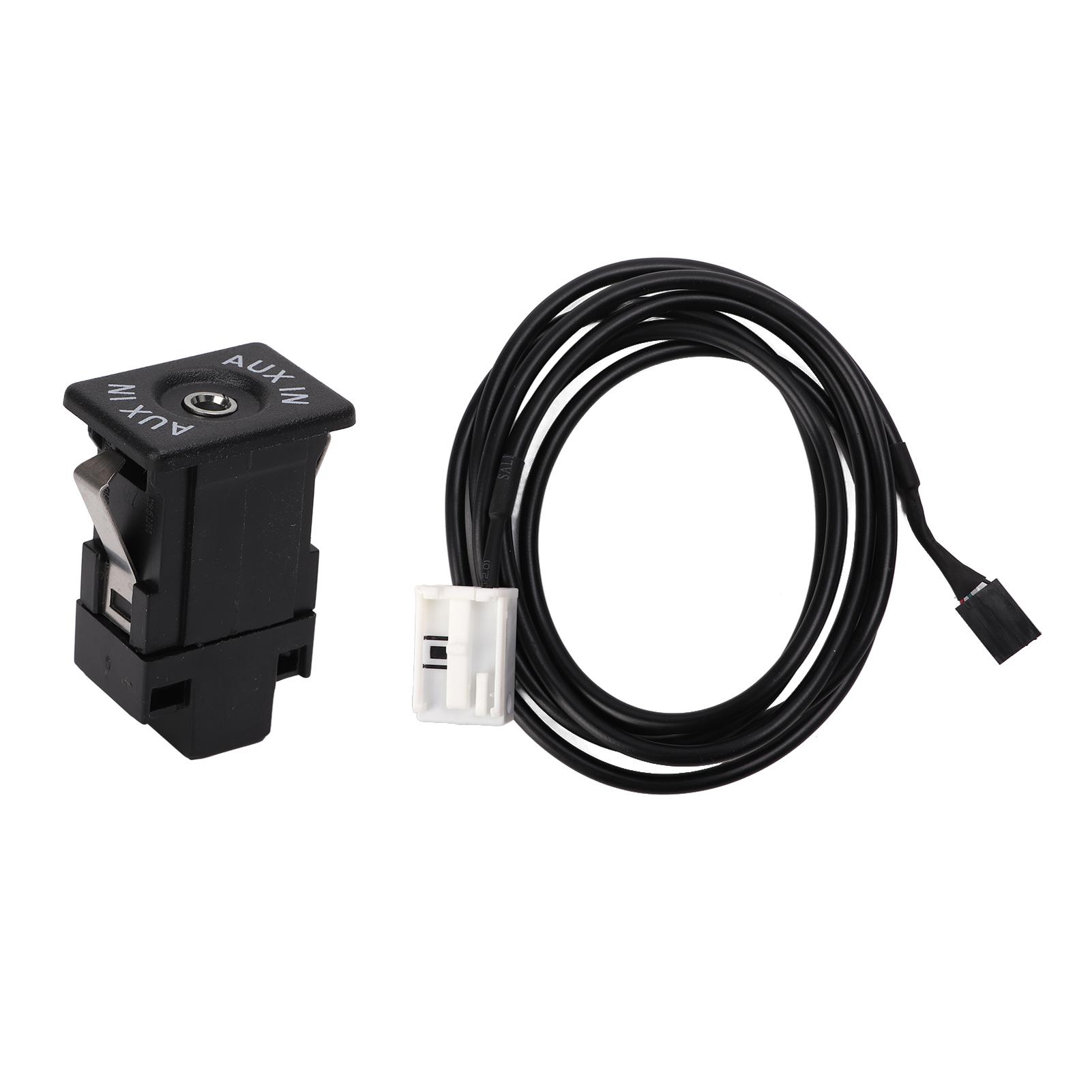 

Автомобильный AUX-кабель Аудиоадаптер Plug and Play Высокая прочность Замена для Spuerb 2008–2011