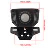 Motorcycle LED Brake Tail Light 12V Signal Lights LED Integrated Tail Light with License Plate Bracket RGB Angel Eyes Universal
