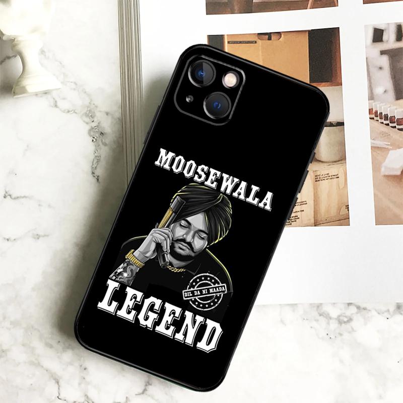 

Sidhu Moose Wala Case For iPhone 15 16 11 12 13 14 Pro Max 7 8 Plus XR X XS Max 12 13 Mini Back Cover iPhone 11 Pro