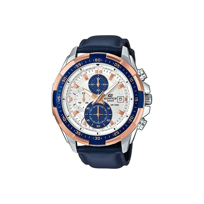 CASIO Men EDIFICE Watch EFR-539L-7C Blue Strap Single Watch