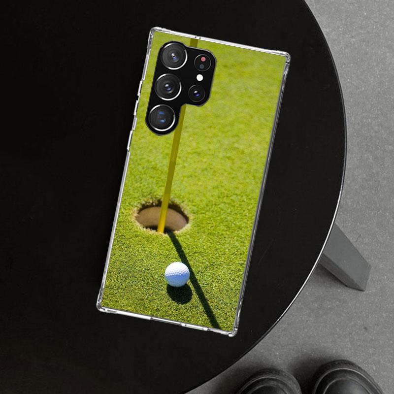Modern Golf Sports Phone Case Cover for Samsung Galaxy S26 S25 Edge S24 S23 Ultra S22 Plus S21 FE S20 + Art Customized Fundas Ga