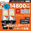 LEDLABO D4S 14800lm Lampadina LED Esplosiva per Fari, Bianca, 7000k, Compatibile con Revisione Veicolo, (D4S)