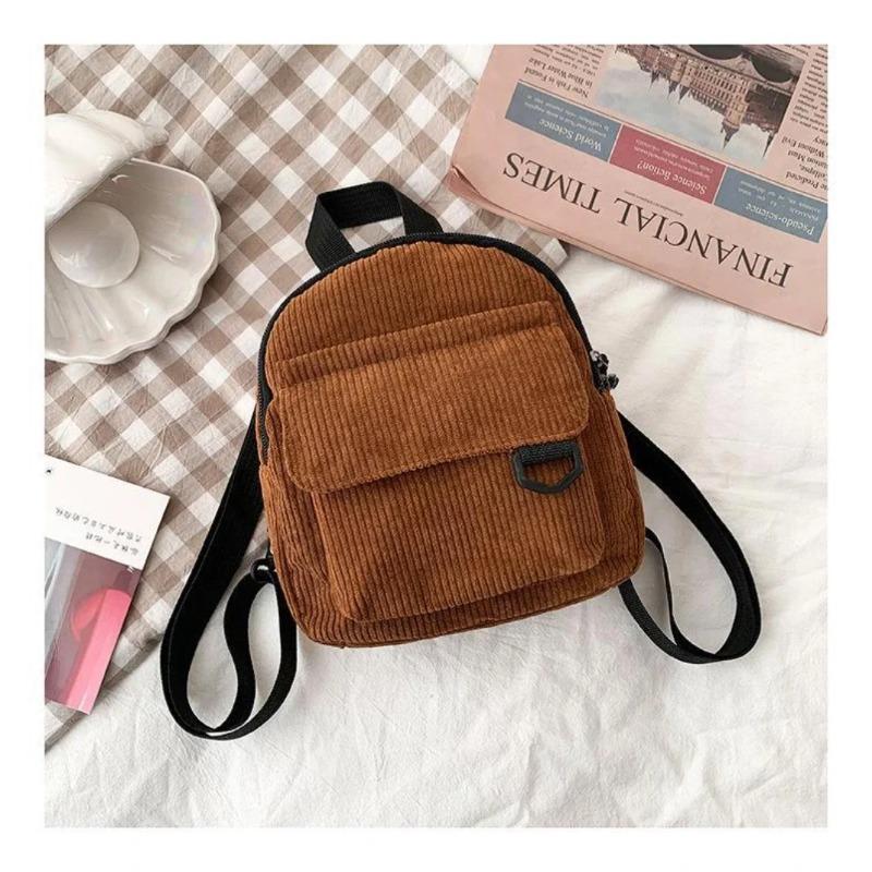 Cute Plush Mini Backpack, Versatile Commuting Bag For Students, Portable Small Capacity Makeup Backpack