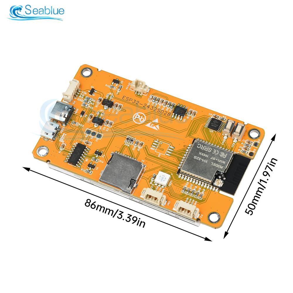 NMMiner NerdMiner CYD Hashrate 1060KH/s Lucky Miner ESP32-2432S028 2.8inch Cheap Yello Display Crypto Solo Lottery Bitcoin DROOM