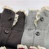 Women Warm Elastic Foot Covers Boot Socks Ankle Warmer Knitted Socks Leg Warmers