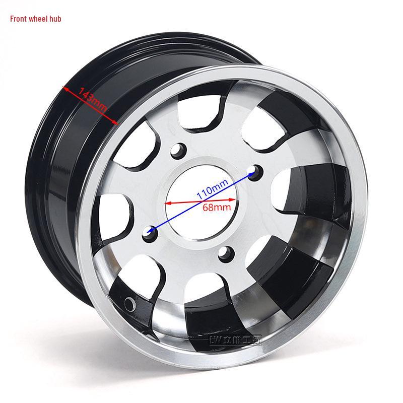 Auto da spiaggia Kart ATV Fuoristrada con Mozzi Ruota in Lega di Alluminio da 10 Pollici e Cerchi in Alluminio 22X10-10/23X7-10 Pollici