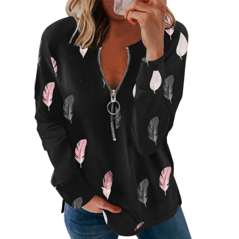 

JPNTKY Women s Fashion Casual Long Sleeve V Neck Blouses & Shirts XXXXXL