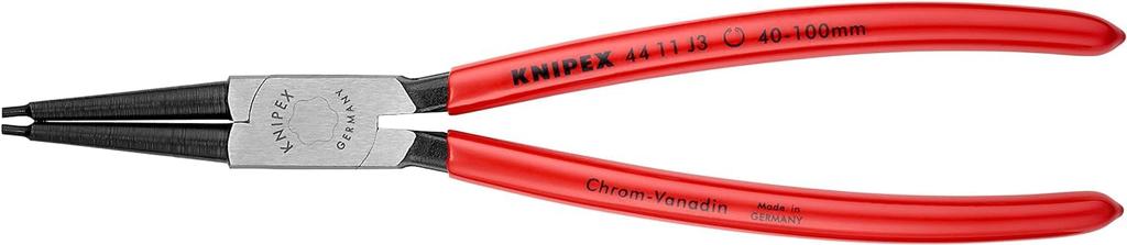 KNIPEX Hole Snap Ring Pliers Straight 4411-J3 (SB)