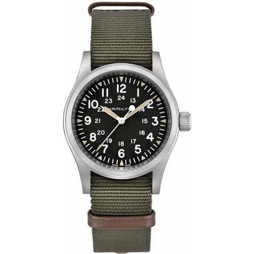 Hamilton Men's Military Khaki Field Mechanical Watch with H-50 Movement, H69439931 [NEW]