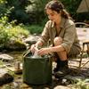 Collapsible Collapsible Bucket Portable Fishing Bucket New Multifunctional  Outdoor Bucket  Fishing