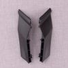 55084-02250 55083-02010 1 Pair Front Cowl Side Cover Extension Air Dam Deflector Fit for Toyota Corolla 2014- Black Plastic