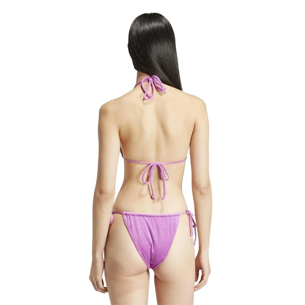 adidas Womens/Ladies Essentials Ribbed Tie Up Bikini Set