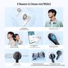 2025 New Model Wireless Bluetooth Earphones - Semi-in-ear, Noise Reduction, Extended Battery Life