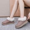 Women's Winter Thick Soled Cotton Shoes with Plush and Thick Outer Layer Are Warm Comfortable When Wearing Snow Boots Sneakers
