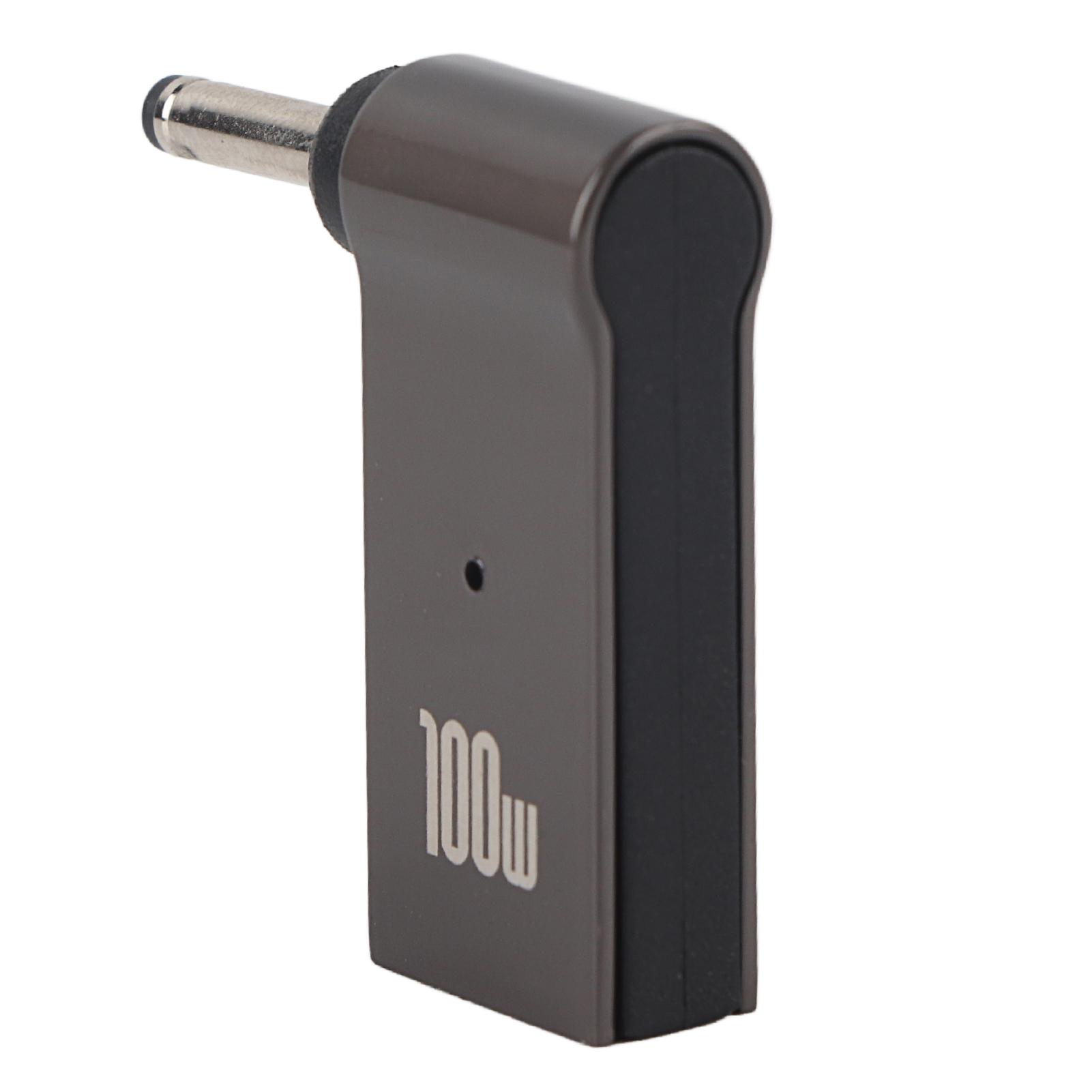 

TYPE C Female USB to DC адаптер PD быстрая зарядка чип угловой дизайн компактный портативный 100 Вт ноутбук