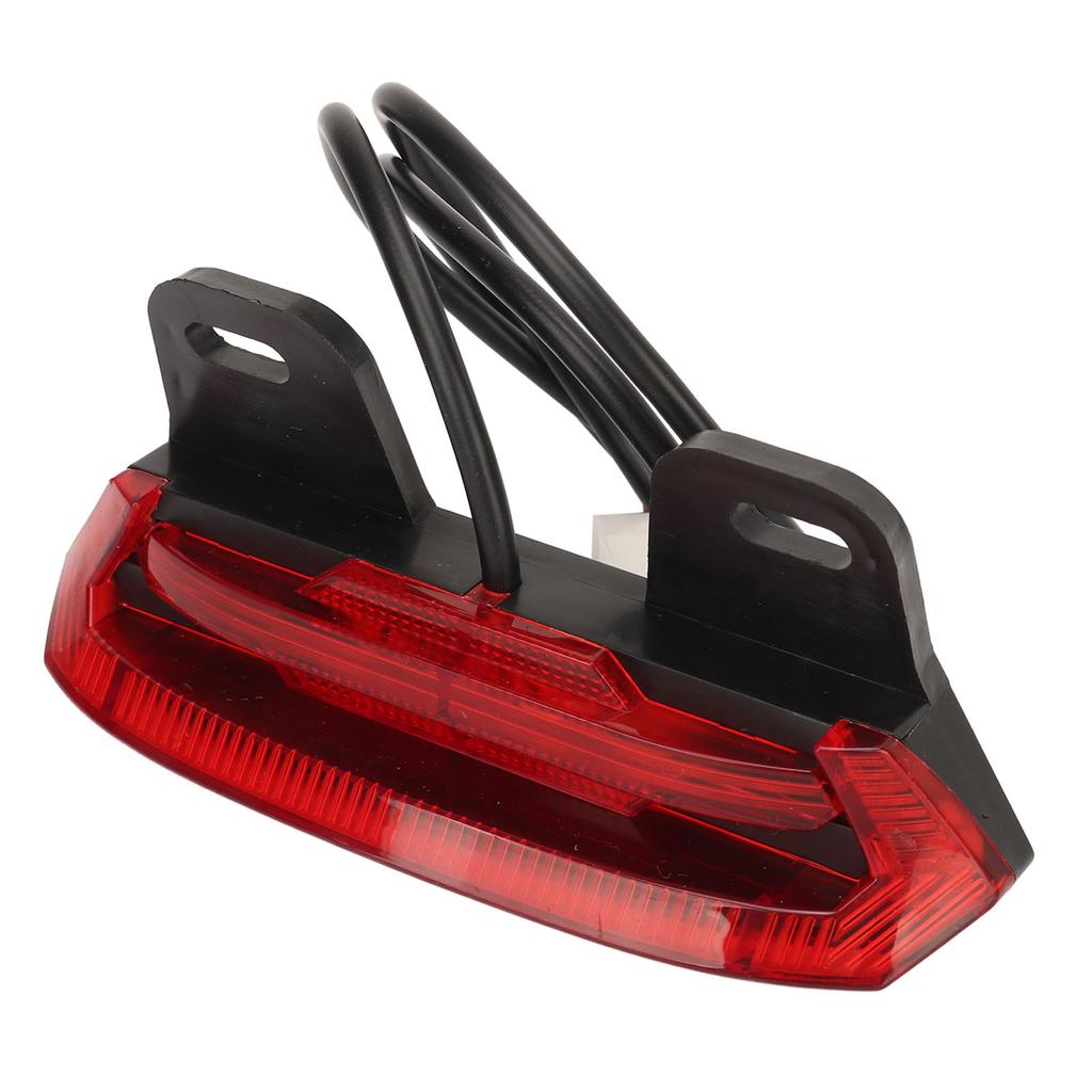 Fahrrad Rücklicht 36?60V LED Wasserdichtes Multifunktions-Fahrradrückwarnlicht für Motorräder