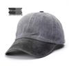 Personalized Retro Unisex Embroidered Cotton Baseball Cap with Soft Brim and Color Block Design