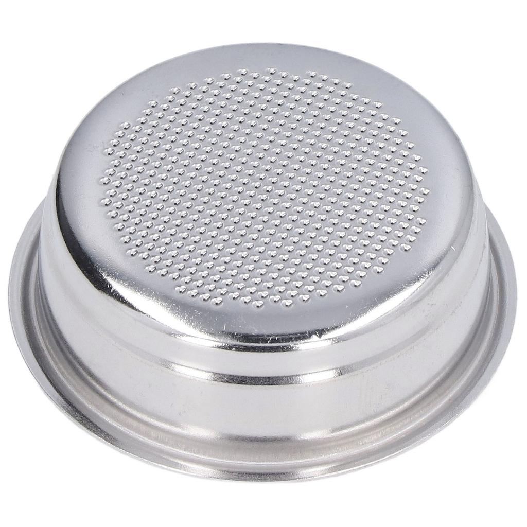 51mm Poröser Kaffeefilterkorb Edelstahl Einlagiger Kaffeefilterbecher für Kaffeezubehör