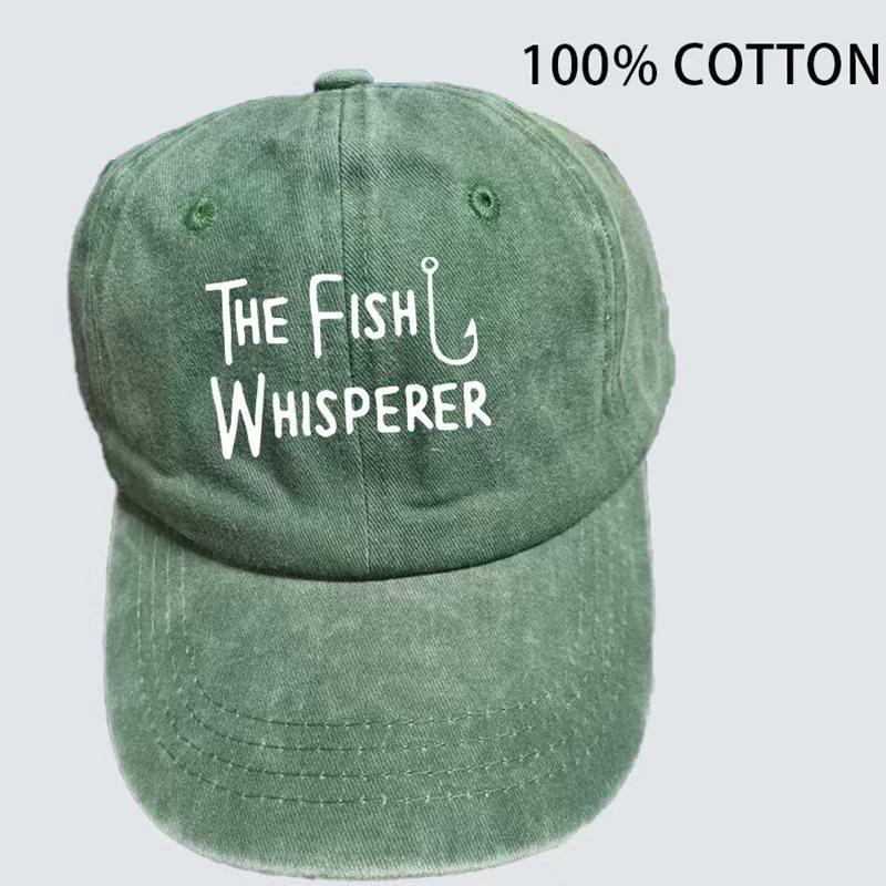 Waterwashed Vintage Baseball Cap Outdoor Dad Fishing Hat for Unisex and Women Adjustable Sun Protection Party Gift Hip Hop Cap
