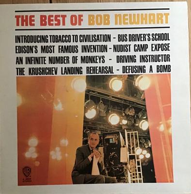 LP Record BOB NEWHART - The Best Of Bob Newhart K46001 Warner Bros. Re UK & Europ Comedy & Spoken Word Used