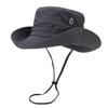 Summer Men Bucket Hat Outdoor UV Protection Wide Brim Hunting Hiking Hat Fisherman Hat Beach Sunscreen Cap