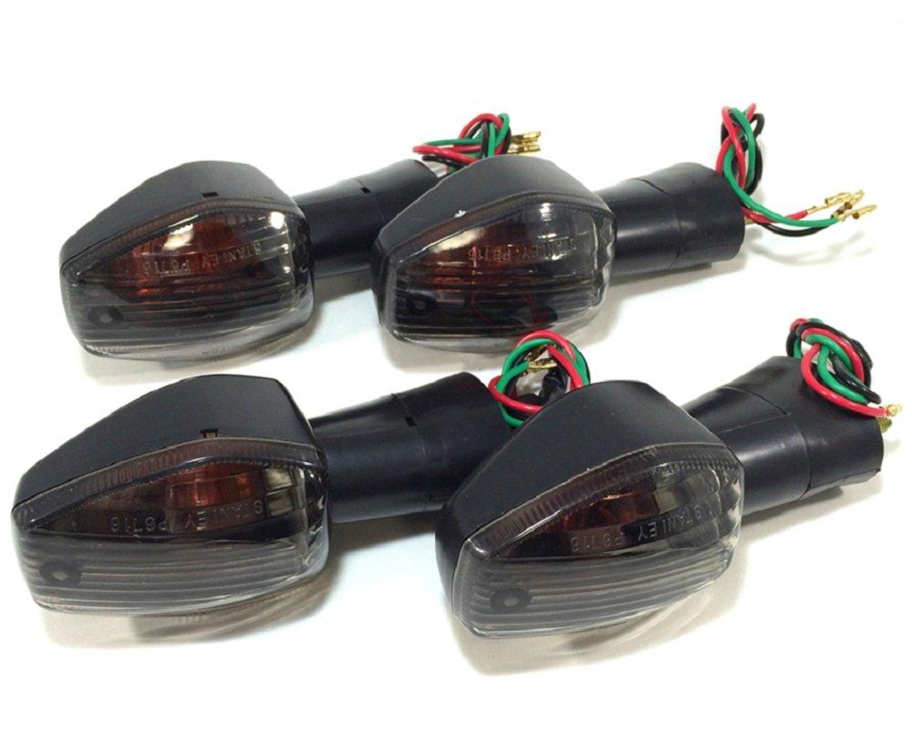 Honda Turn Signal Light Set of 4 Clear Smoke Amber for Various CB CBR