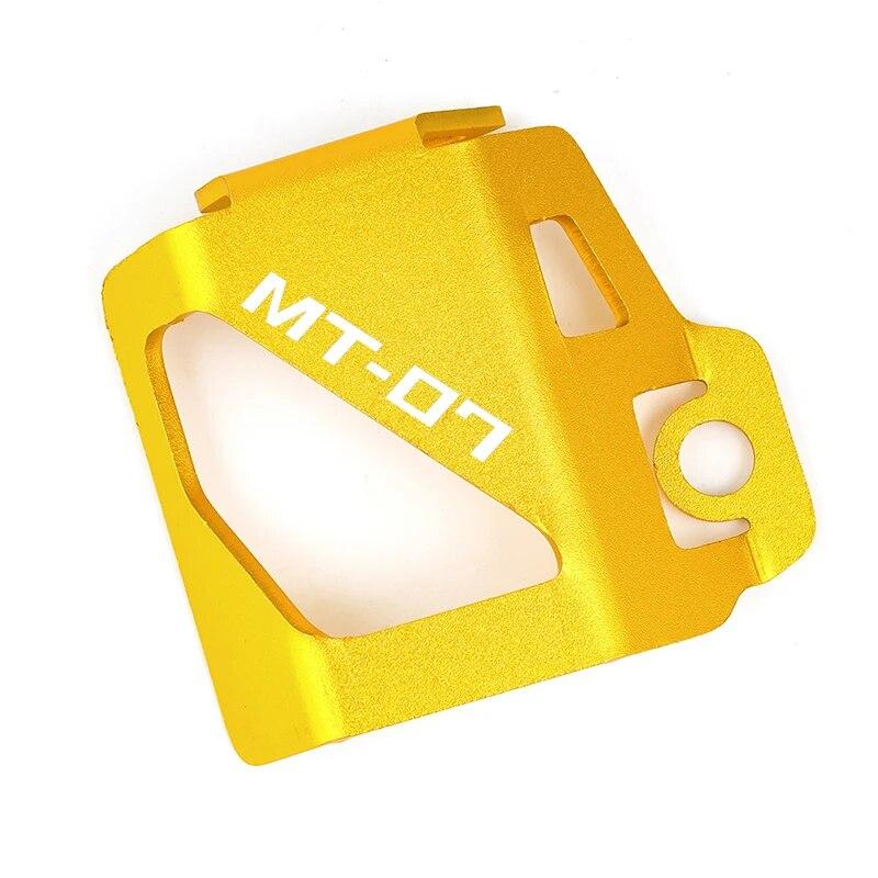 For Yamaha MT07 MT09 FZ07 FZ09 FZ 07 09 MT 07 09 2015- Motorcycle CNC Rear Brake Fluid Reservoir Cover Guard Protector
