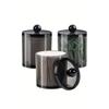 1pc Black Acrylic Bathroom Dental Floss Storage Container Bathroom