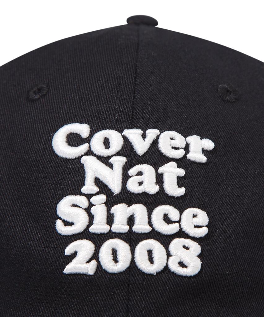 COVERNAT Text Ball Cap Black