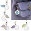 Cute Angel Star Keychain Key Accessory Practical Key Holder Cartoon Key Jewelry Alloy Texture Suitable for Woman Girls