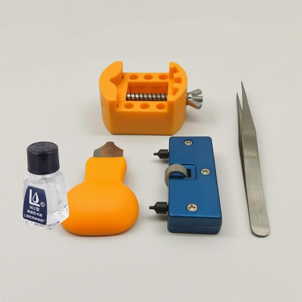 Watch Lubricating Oil Repair Tool Practical Maintenance Kit Portable Back Remover Set Adjustable