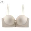 ECMLN Frontspenne Stroppeløs Dame Sexy Push Up BH Tykk Svamp Sklisikker Liten Bryst Samlet Komfortabel Pustende Undertøy BH